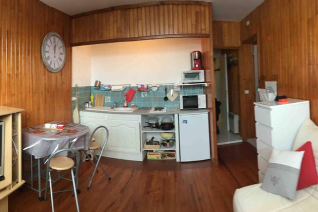 Studio Cabine 3 Couchages Pres Des Pistes オルシエール エクステリア 写真